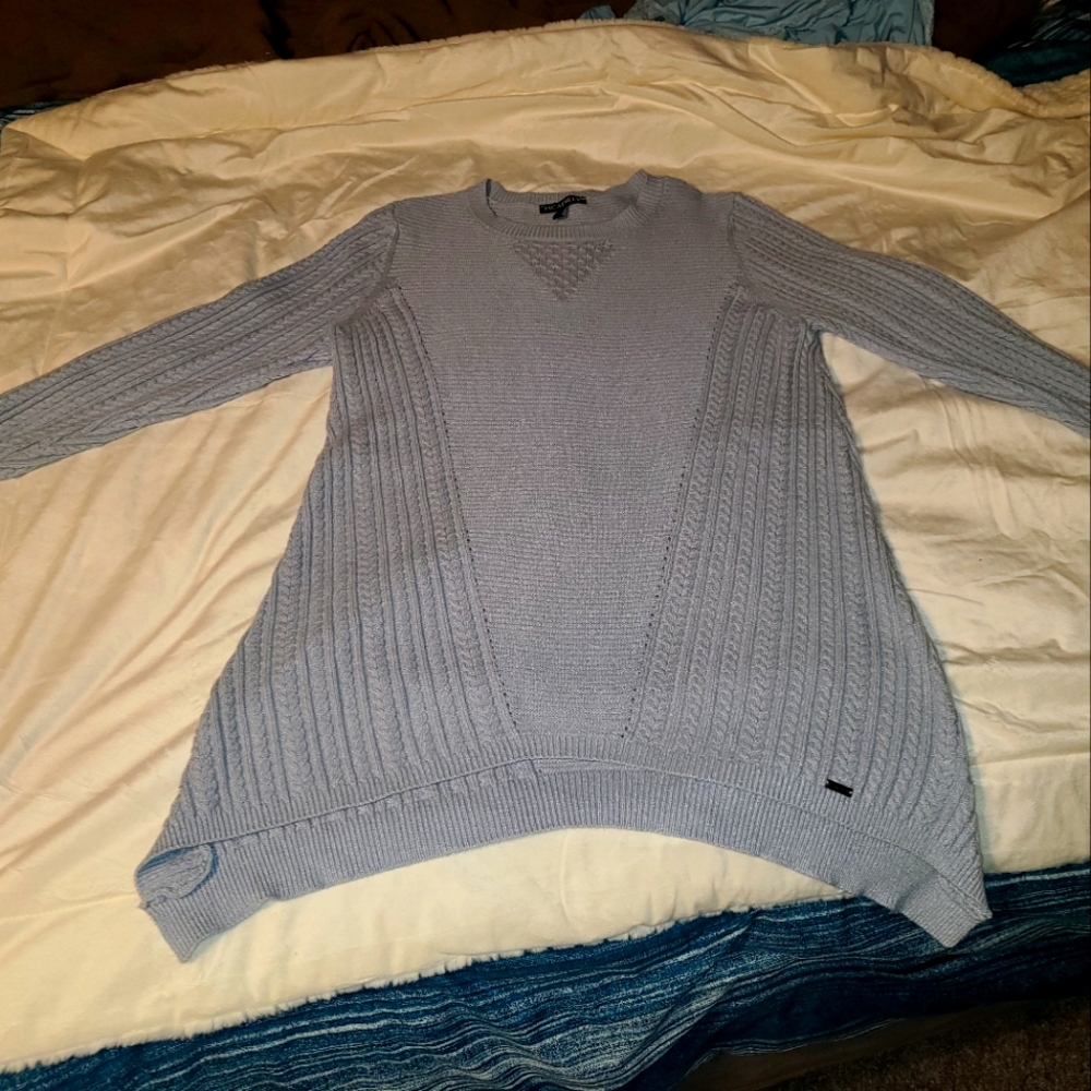 Piccadilly blue sweater/Tunic Size L